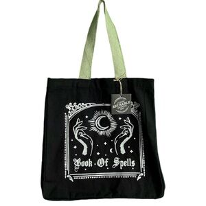 Book of Spells Canvas Tote